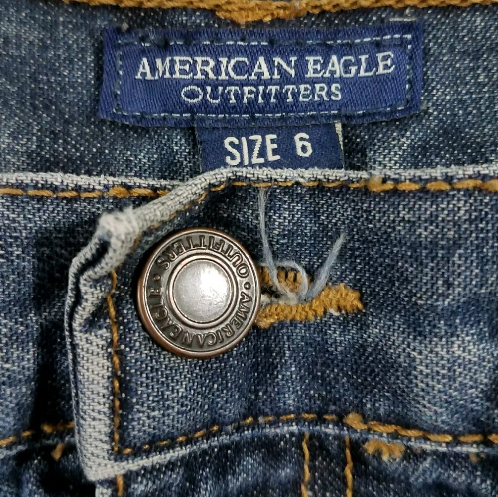 American Eagle Outfitters Denim Jean Skirt Size 6 - Picture 6 of 8